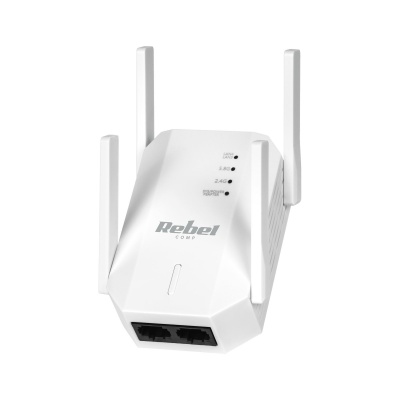 WiFi Extender-zosilňovač bezdrôtovej Wi-Fi siete 2.4+5GHz REBEL WiFi Extender-zosilňovač bezdrôtovej Wi-Fi siete 2.4+5GHz REBEL