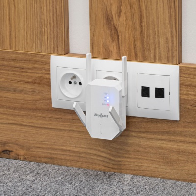 WiFi Extender-zosilňovač bezdrôtovej Wi-Fi siete 2.4+5GHz REBEL WiFi Extender-zosilňovač bezdrôtovej Wi-Fi siete 2.4+5GHz REBEL
