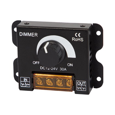 Stmievač pre LED osvetlenie 12-24V DC 30A