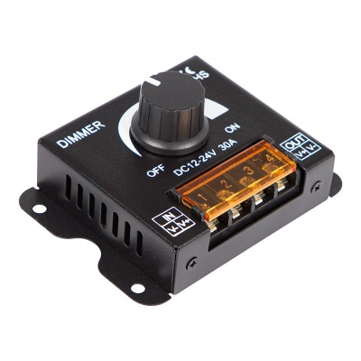 Stmievač pre LED osvetlenie 12-24V DC 30A