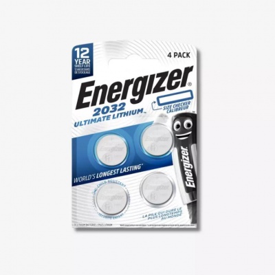 Batéria ENERGIZER Ultimate LITHIUM CR2032 (4ks) 7638900422993 Batéria ENERGIZER Ultimate LITHIUM CR2032 (4ks) 7638900422993