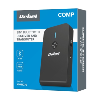 Audio Bluetooth prijímač/vysielač B10 Rebel Audio Bluetooth prijímač/vysielač B10 Rebel