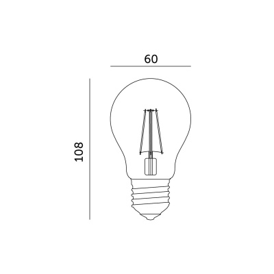 LED PLANTY FGS 8W E27