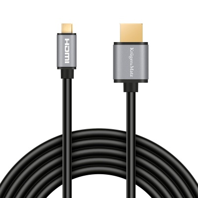 Kábel HDMI - micro HDMI 1,8m Kruger&Matz Basic Kábel HDMI - micro HDMI 1,8m Kruger&Matz Basic