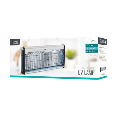 Lampa UV na hmyz 2 x 18W TEESA Lampa UV na hmyz 2 x 18W TEESA