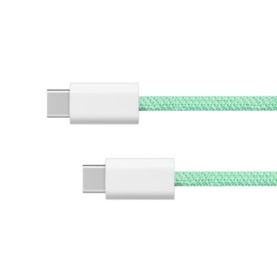 Kábel USB C - USB C 100 W 1m zelený Kruger&Matz Basic Kábel USB C - USB C 100 W 1m zelený Kruger&Matz Basic