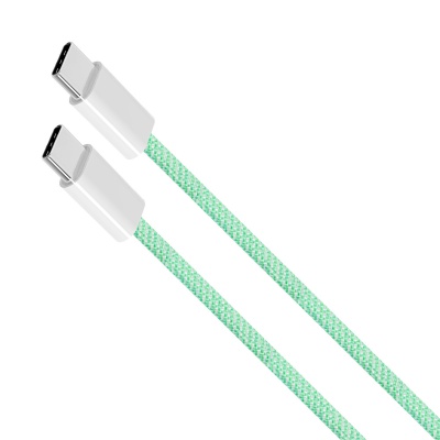 Kábel USB C - USB C 100 W 1m zelený Kruger&Matz Basic Kábel USB C - USB C 100 W 1m zelený Kruger&Matz Basic