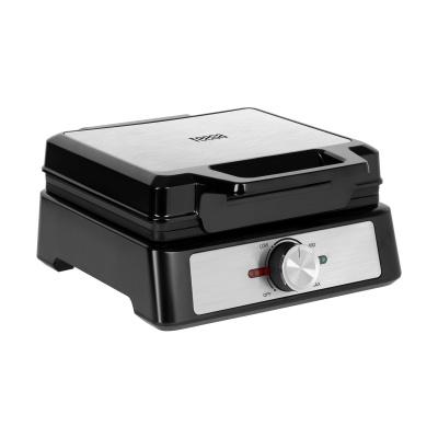 Vaflovač na 2 gofry TEESA 1600W inox s reguláciou výkonu Vaflovač na 2 gofry TEESA 1600W inox s reguláciou výkonu