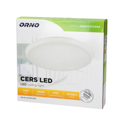 Svietidlo CERS LED 16W, IP65, 1300lm, 4000K