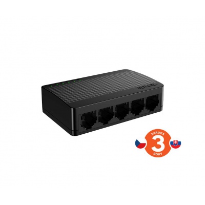 Switch SG105M 5-port.Gigabit Ethernet 10/100/1000 Mbps TENDA
