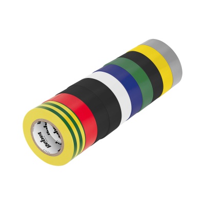 Sada izolačných pásiek REBEL (0,13mm x 19mm x 18,30m) mix farieb