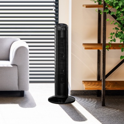 Stĺpový ventilátor s diaľkovým ovládaním 50W,74cm TEESA Stĺpový ventilátor s diaľkovým ovládaním 50W,74cm TEESA