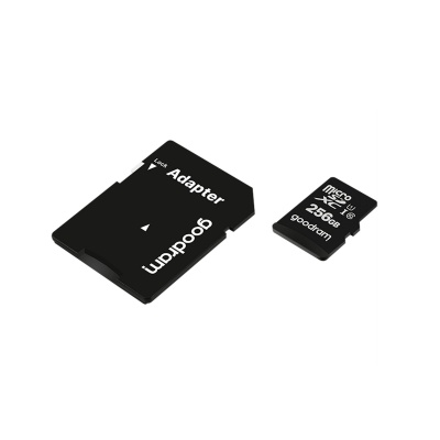 Karta micro SDHC 256GB Goodram class 10 UHS1 s SD adaptérom Karta micro SDHC 256GB Goodram class 10 UHS1 s SD adaptérom