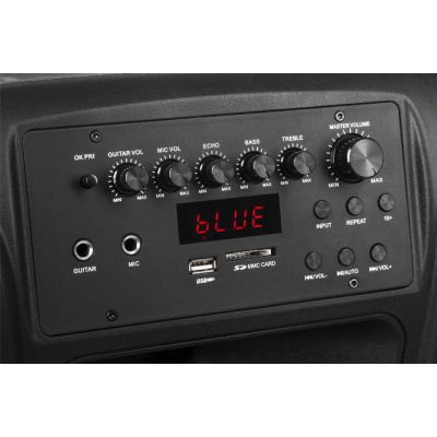 Aktívny reprobox 12" 40W AZUSA s mikrofónom Aktívny reprobox 12" 40W AZUSA s mikrofónom