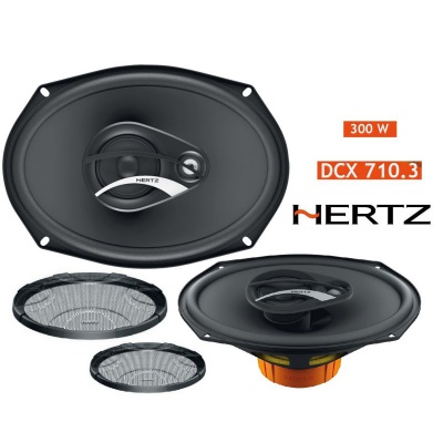 Auto reproduktory HERTZ DCX 710.3 7x10" koaxiálne 3 pásmové 300W