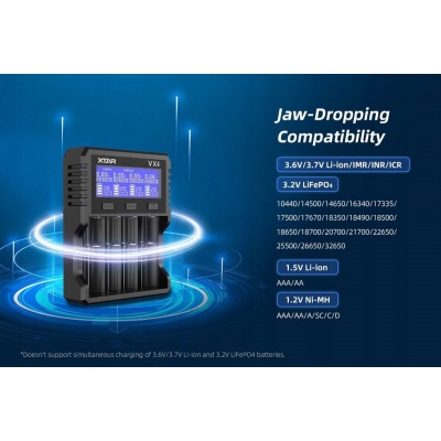 Nabíjačka inteligentná XTAR VX4