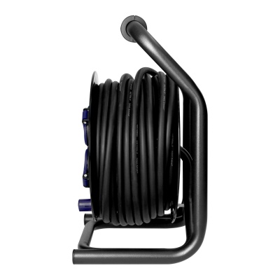 Predlžovací kábel na bubne, 4 zásuvky 3x2,5mm2, 20m, GUMA