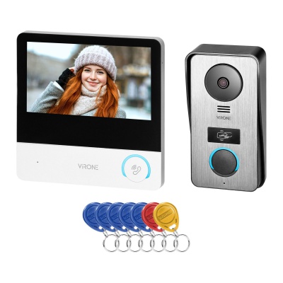 Videovrátnik CETI Full HD 7" LCD RFID čitačka