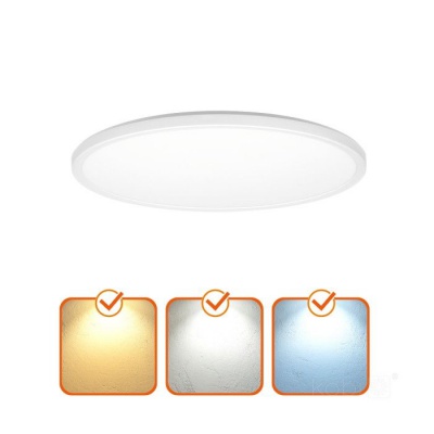 Stropné LED svietidlo NIVERA CIRCLE 32W 3CCT IP54 Premium biele