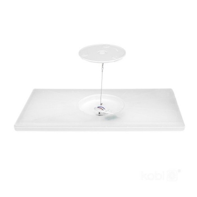Stropné LED svietidlo NIVERA SQUARE 32W 3CCT IP54 Premium biele