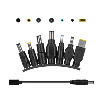 Univerzálny napájací adaptér 90W s PD, 7 koncoviek