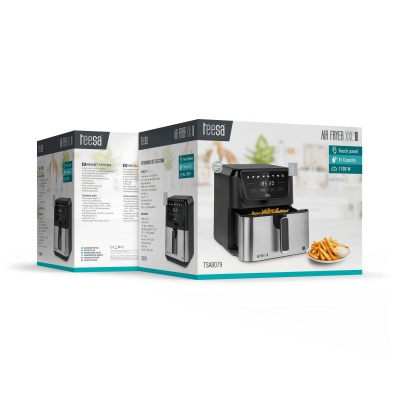 Teplovzdušná beztuková fritéza TEESA DIGITAL AIR FRYER XXL 8L