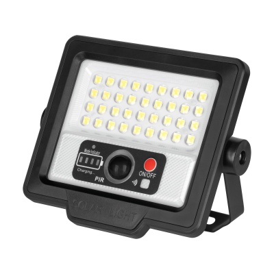 Solárny LED reflektor PIR s DO 60W
