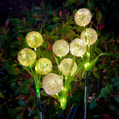 Dekoratívne solárne záhradné svietielka Rebel okrasný cesnak