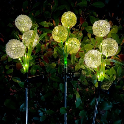 Dekoratívne solárne záhradné svietielka Rebel okrasný cesnak