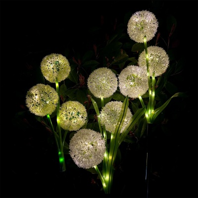 Dekoratívne solárne záhradné svietielka Rebel okrasný cesnak