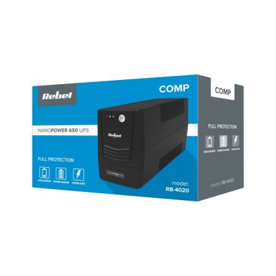 UPS 650 VA Nanopower  REBEL COMP UPS 650 VA Nanopower  REBEL COMP
