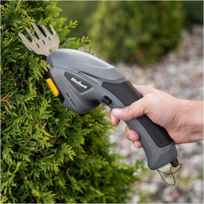 Akumulátorové nožnice na trávu a živý plot 4V REBEL TOOLS