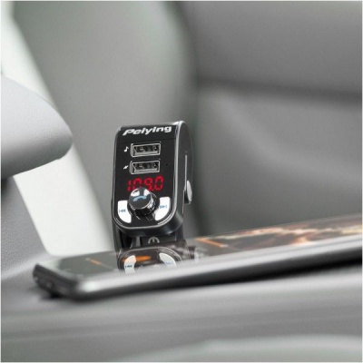 AUDIO FM MP3 vysielač s bluetooth (2xUSB)