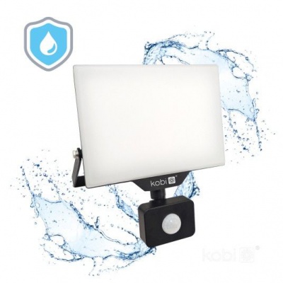 LED Reflektor DELYO MHNC 50W 4000K IP54 senzor Premium