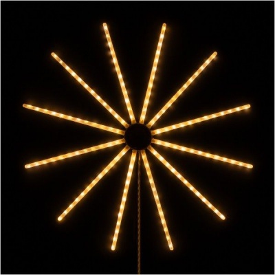 Vianočná dekoračná LED hviezda