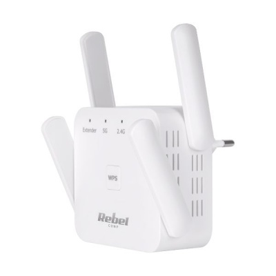 WiFi Extender-zosilňovač bezdrôtovej Wi-Fi siete 2.4/5GHz REBEL