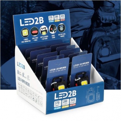 Vreckové multifunkčné LED svietidlo X-MPR MICRO CCT