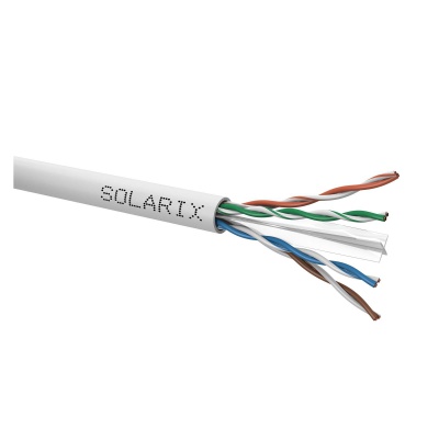 Kábel dátový Solarix UTP CAT.6 PVC (500m)