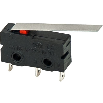 Koncový mikrospínač 29mm 3pin