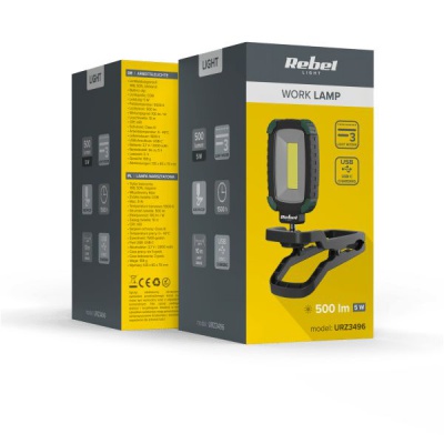 LED svietidlo 5W Rebel 2000mAh