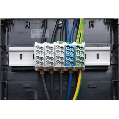 Svorka SCB 25-5x sivá/modrá/zelená SIMET