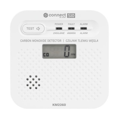 Detektor oxidu uhoľnatého Kruger&Matz Connect S10 Tuya