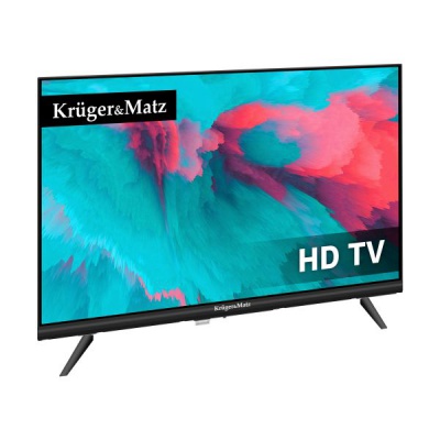 Televízor Kruger&Matz 24" (61cm) HD DVB-T2 H.265 HEVC 230/12V