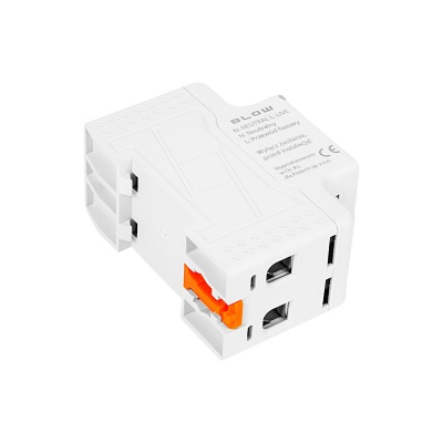 Inteligentný jednofázový elektromer na DIN lištu 63A WiFi TUYA