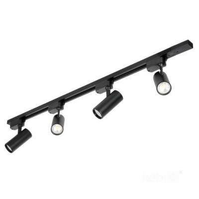Svietidlo koľajnicové NEXTRACK GO 4xGU10 1m čierne