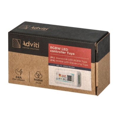 Kontrolér pre RGBW LED pásy 5-24V, 24A WiFi TUYA