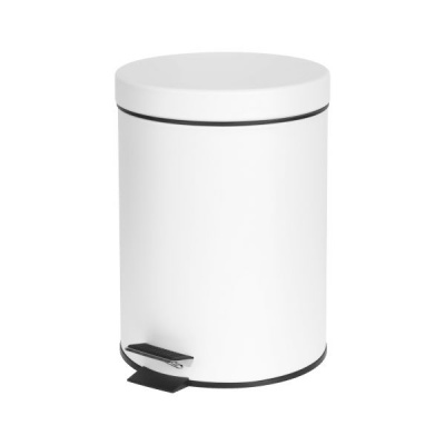 Odpadkový kôš do kúpeľne 3l biely TEESA