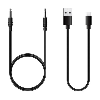 Slúchadlá Rebel ANC náušné čierne