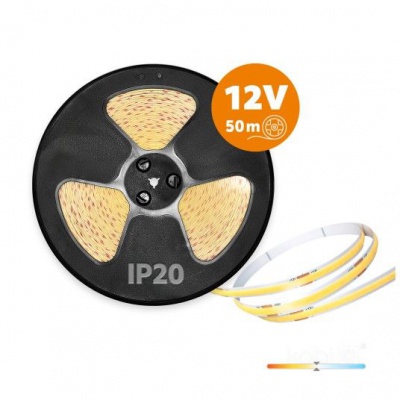 LED pás COB 4000K 12V 50m  IP20 TRAMO Kobi