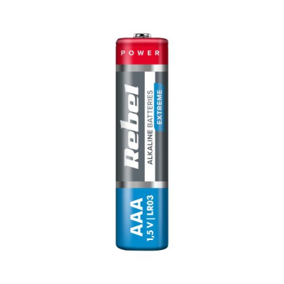 Batéria REBEL EXTREME alkalická  AAA 1,5V LR03 (2ks)